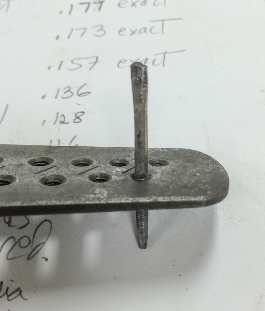 New 18th century style tap made for Antique 18th Century screw plate